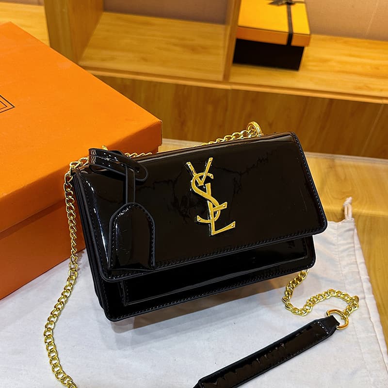 Cross-border Fashion Chain Bag Y-Brand Style Underarm Bag Premium 3D Versatile Going Out Commute Single Shoulder Small Square Bag