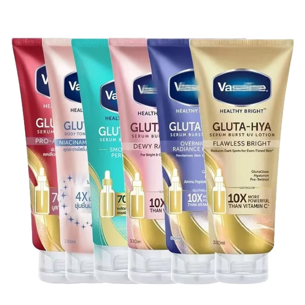 In Stock Niacinamide Thai Version Vaseline Body Lotion Night Whitening Body Essence Brightening Repair Moisturizing Dropshipping