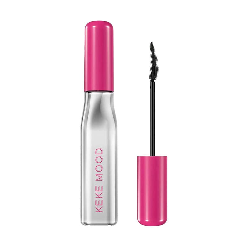 kekemood Volumizing Lengthening Waterproof Mascara, Thickening Natural Defined Lashes, Waterproof and Sweat-Resistant, Student Makeup