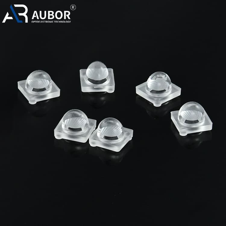 Custom Production UV Silicone Lens, 330nm Wavelength Lens for Ink Curing Lamp, Precision Laser Lens