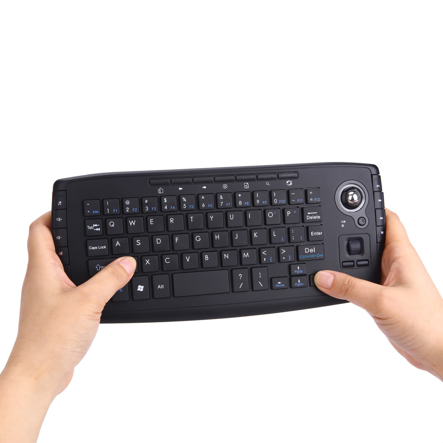 Factory 2.4G Air Mouse with Innovative Trackball, Wireless Keyboard and Mouse 2-in-1 Combo Set, In Stock for Wholesale