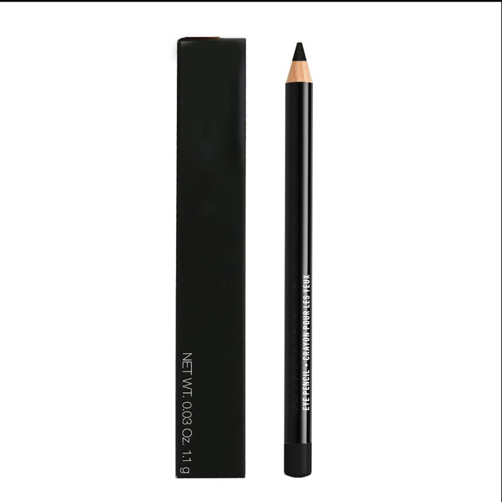 Neutral No-Logo Black Wood Dual-Use Eyeliner and Eyebrow Pencil Long Wear Slim Eye Pencil