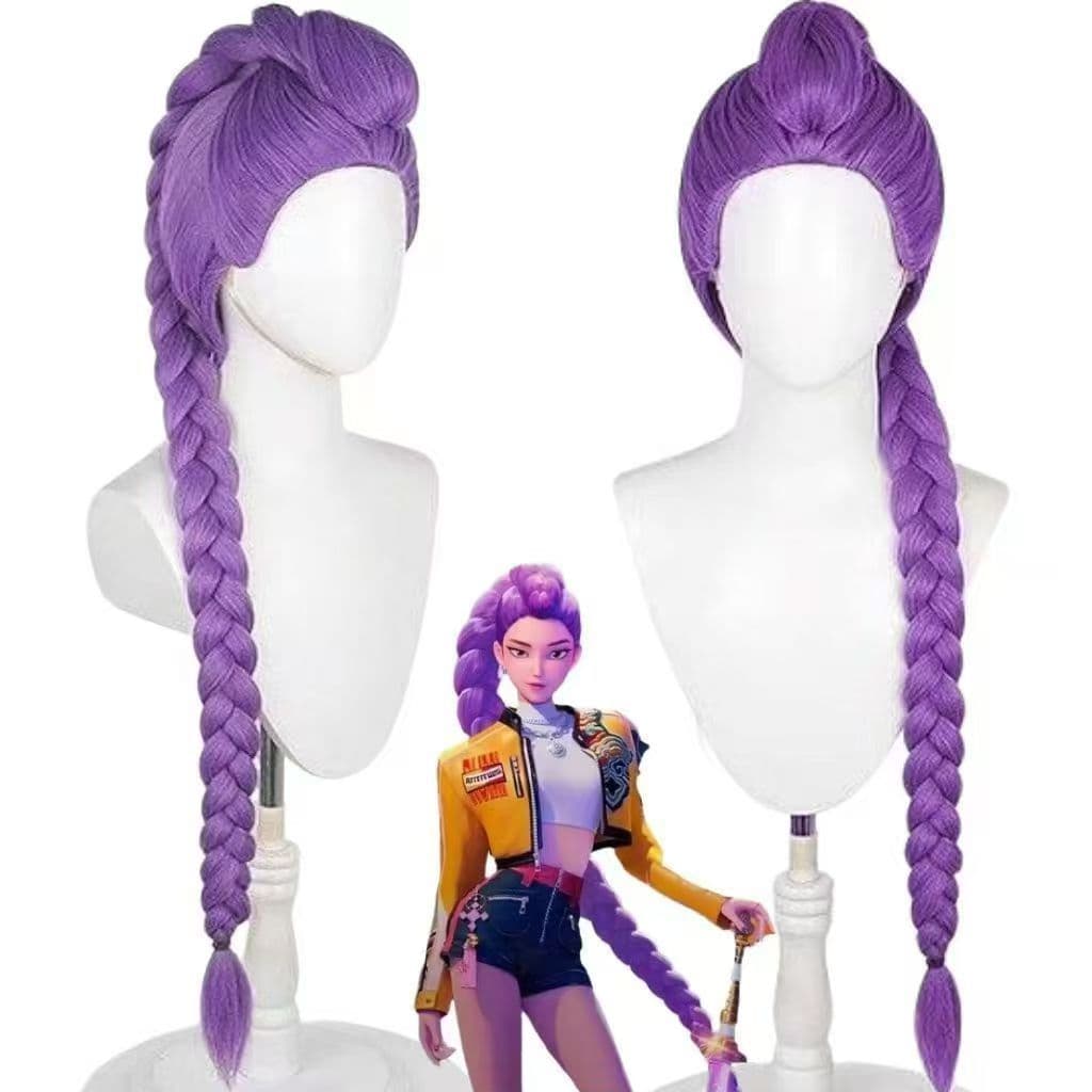 Skpop Witch Hunter Group Rumi, Mira, Zoey, Shaka Boy Baby Cosplay Wig
