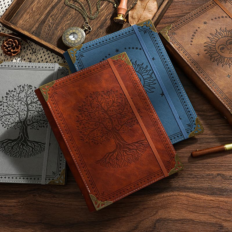 Magic Diary A5 Loose-Leaf Notebook College Planner Vintage High-Quality Thick Notebook