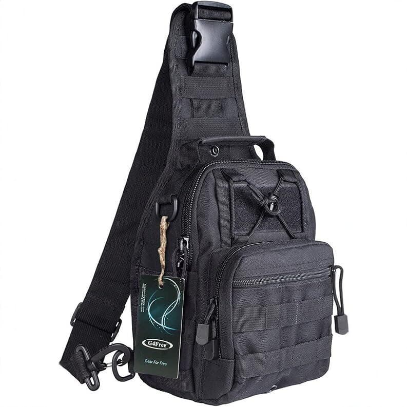 Amazon Outdoor Sports Chest Bag Military Camouflage Tactical Chest Bag Multifunctional Casual Crossbody Bag for Men and Women Ultra Lightweight