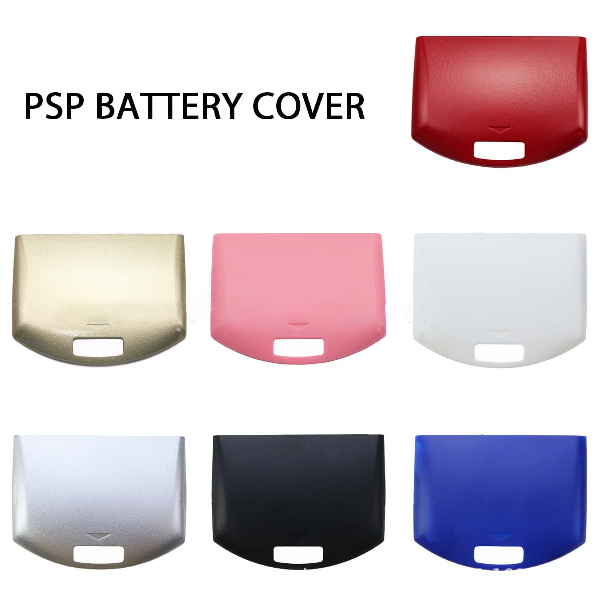 PSP3000/1000/2000 Battery Back Cover Game Console Accessories Repair Parts Battery Cover (Battery Not Included)