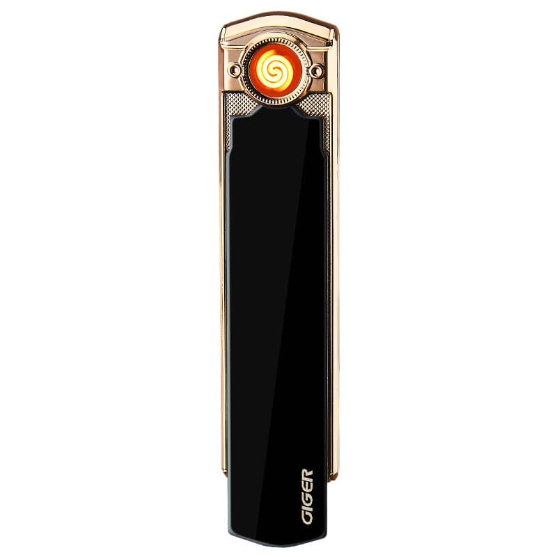 Trending YQ027 Compact Rechargeable Lighter Portable Rectangular USB Lighter Cigarette Igniter Wholesale