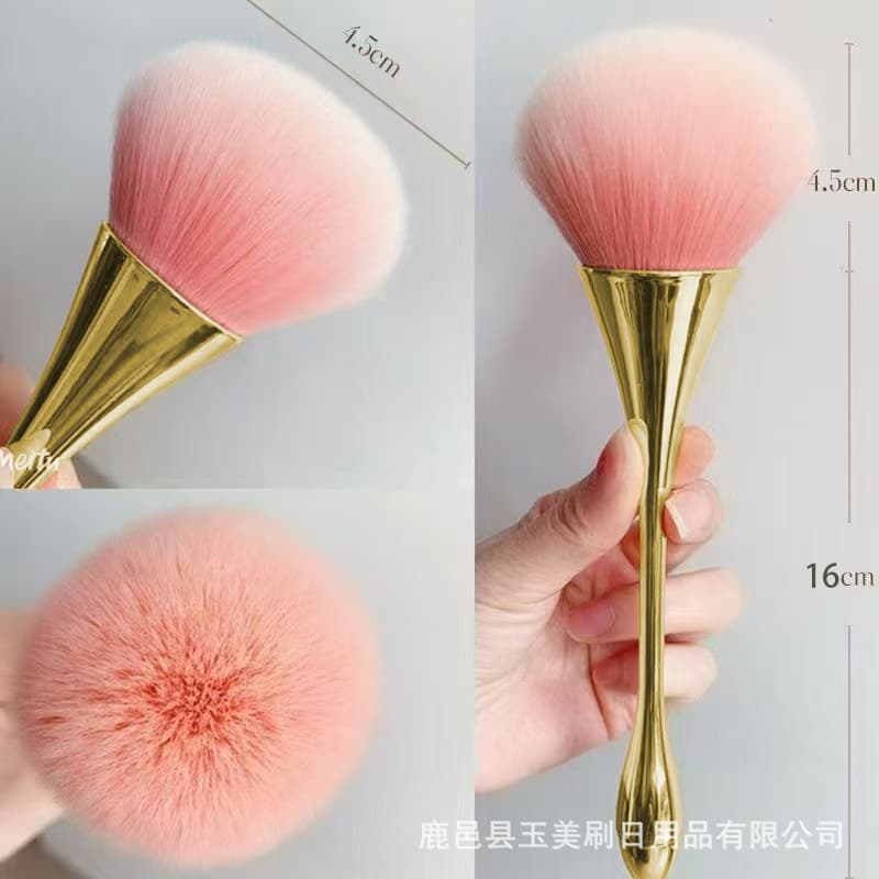 Hourglass Waist Loose Powder Brush Makeup Brush Cosmetic Tool High-Heel Cup Blush Brush Gift Makeup Brush Powder Brush