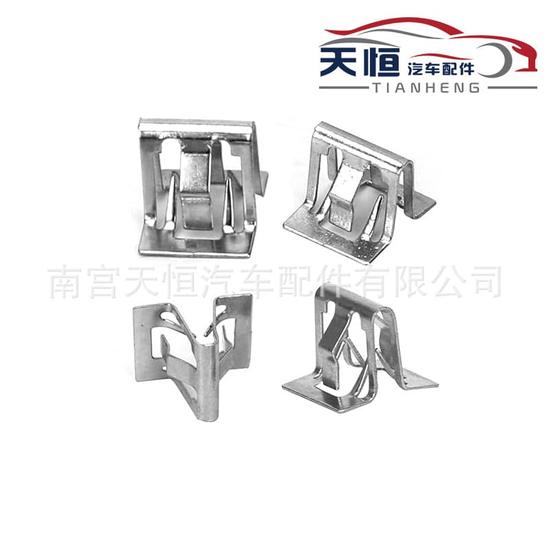 Metal fixing clips, interior fasteners, automotive dashboard console decorative interior panels, 11588650