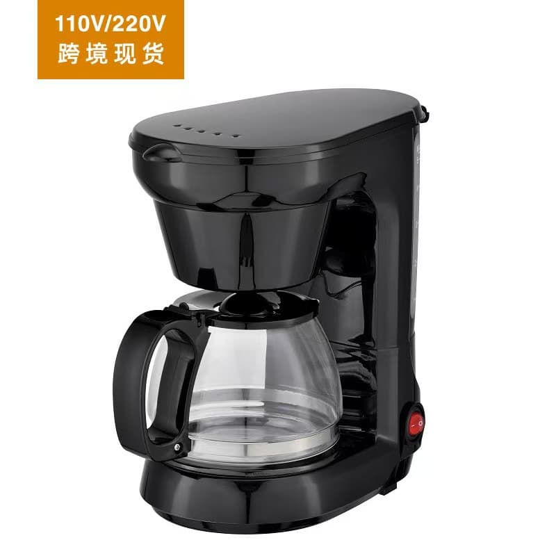 American Coffee Maker Household Automatic Small Cross-Border EU/US Standard Drip Coffee Maker Machine