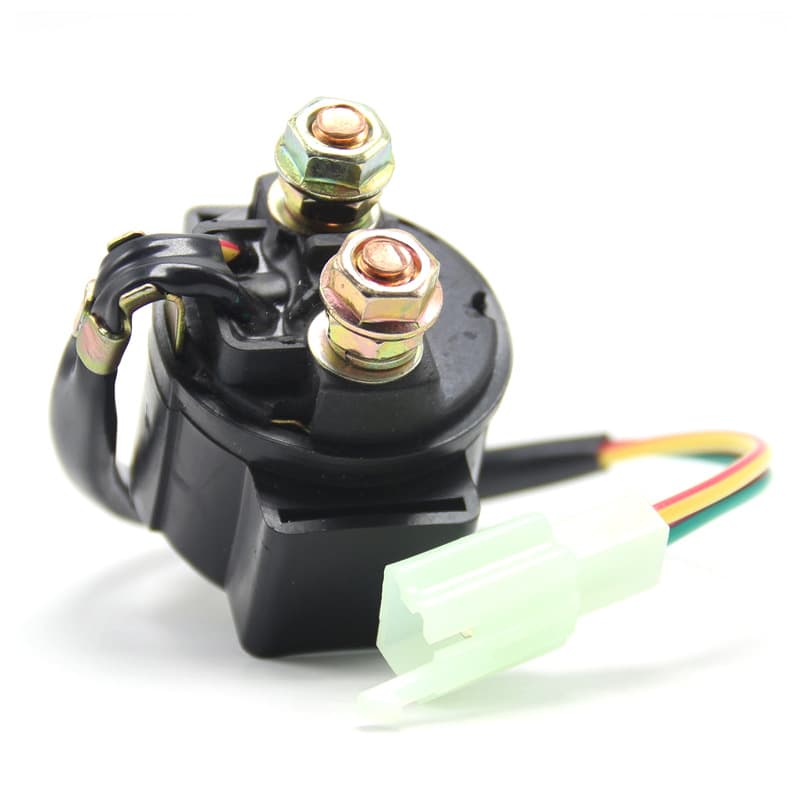 Zhenfeng Compatible CG125 GY6 Starter Relay ATV Parts Motorcycle Dune Buggy Off-Road Vehicle Relay