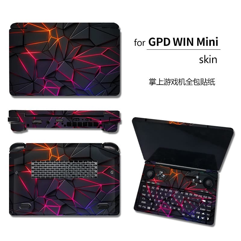 New GPD Winmini2025 Sticker Handheld Game Console Cartoon Skin Decal Color Film Matte Color Sticker