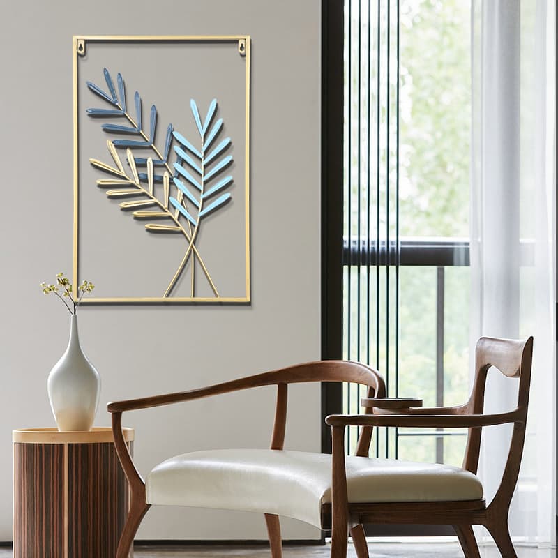 Amazon Hot Selling Simple Iron Wall Hanging Decor for Sofa, TV Background Wall, Dining Room, Entryway Wall Decoration
