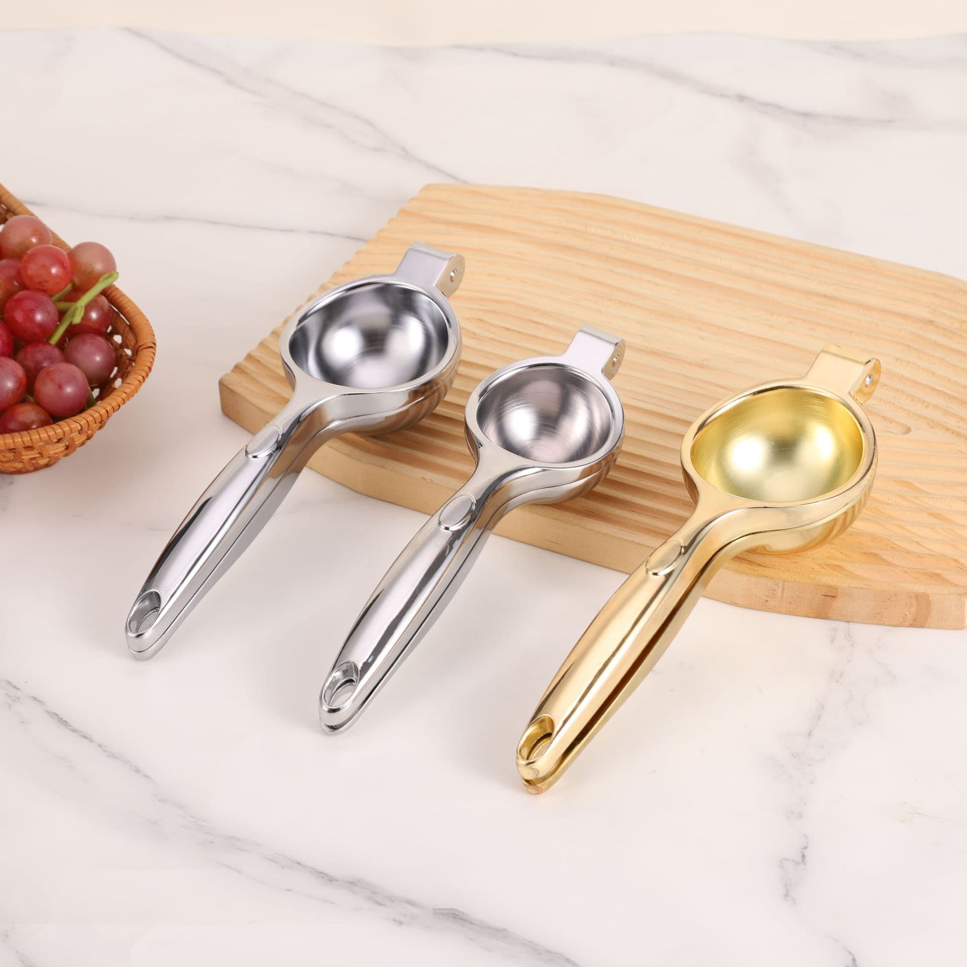 Thickened Heavy Zinc Alloy Manual Juicer Kitchen Fresh Squeeze Lemon Clamp Home Fruit Orange Press Juicer