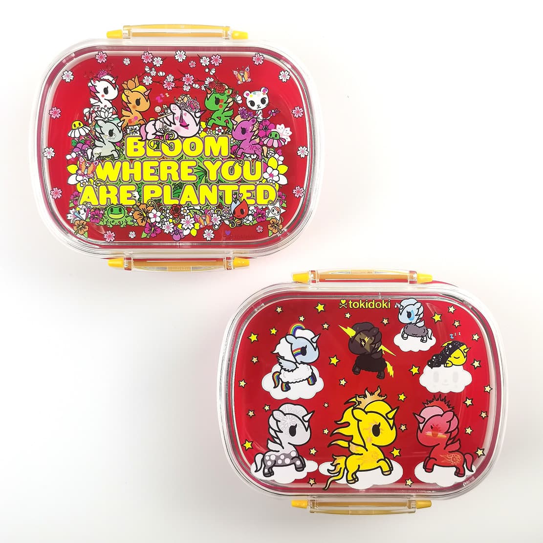 Japanese TOKIDOKI Unicorn Cute Light Meal Fruit Snack Bento Box Children's Cartoon Microwave Safe