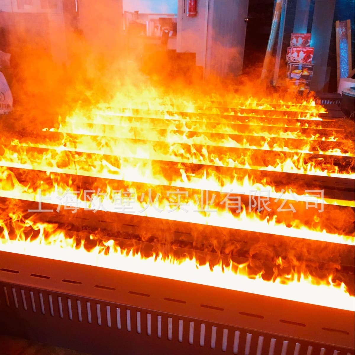 Artificial Fire Landscape Flaming Mountain | Torch Festival Props | Jiangsu-Zhejiang-Shanghai-Anhui 3D Atomized Fireplace | Electric Fireplace Simulated Fireplace