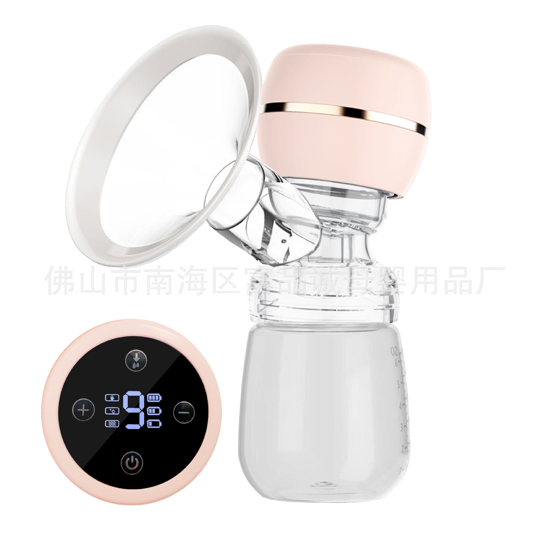 Electric Breast Pump, Fully Automatic All-In-One High-Suction Breast Pump for Pregnant Women, Breast Pumping Massage and Lactation Stimulator, Hot-Selling Cross-Border Product