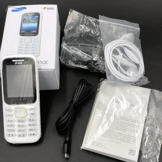 B310E Cross-border Trade, Candybar, Button, GSM Mobile 2G Non-smart Dual SIM Feature Phone for Seniors