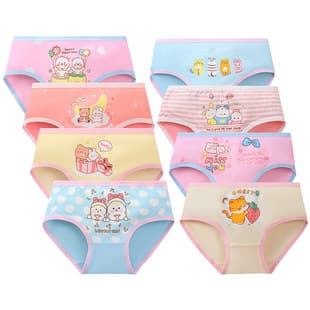 Cross-border exclusive girls' briefs, boyshorts and triangle styles, European and American styles, milk silk girls' underwear