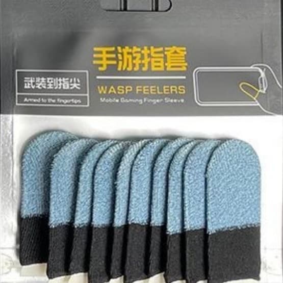 Best-selling Dual-Color Gaming Thumb Sleeves, E-Sports Chicken Dinner Super Conductive Thumb Sleeves, Luxury Anti-Sweat Gift Pack