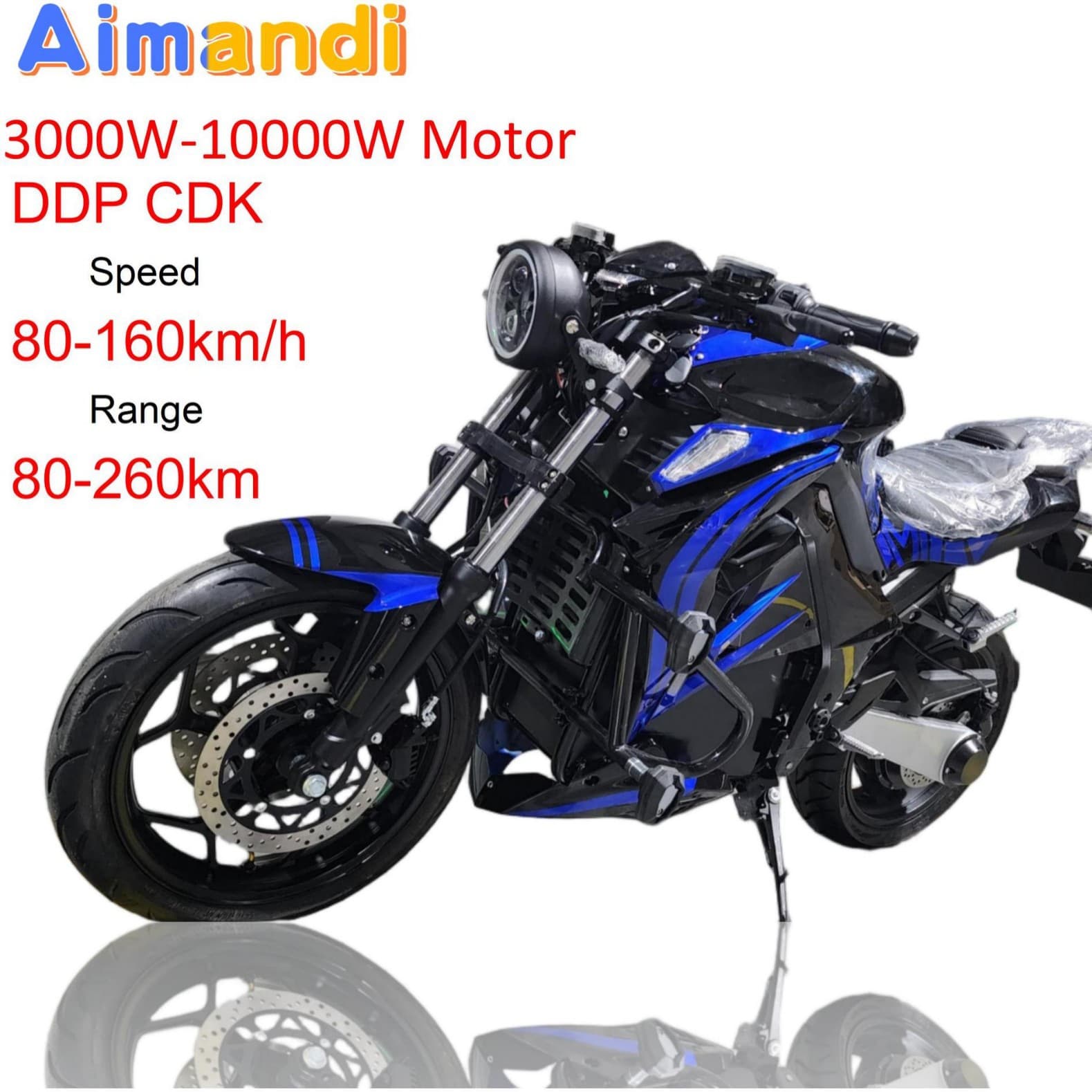 License-free electric motorcycle supports customization, mid-mounted motor, hub motor, high-power electric motorcycle 72V high power 72V