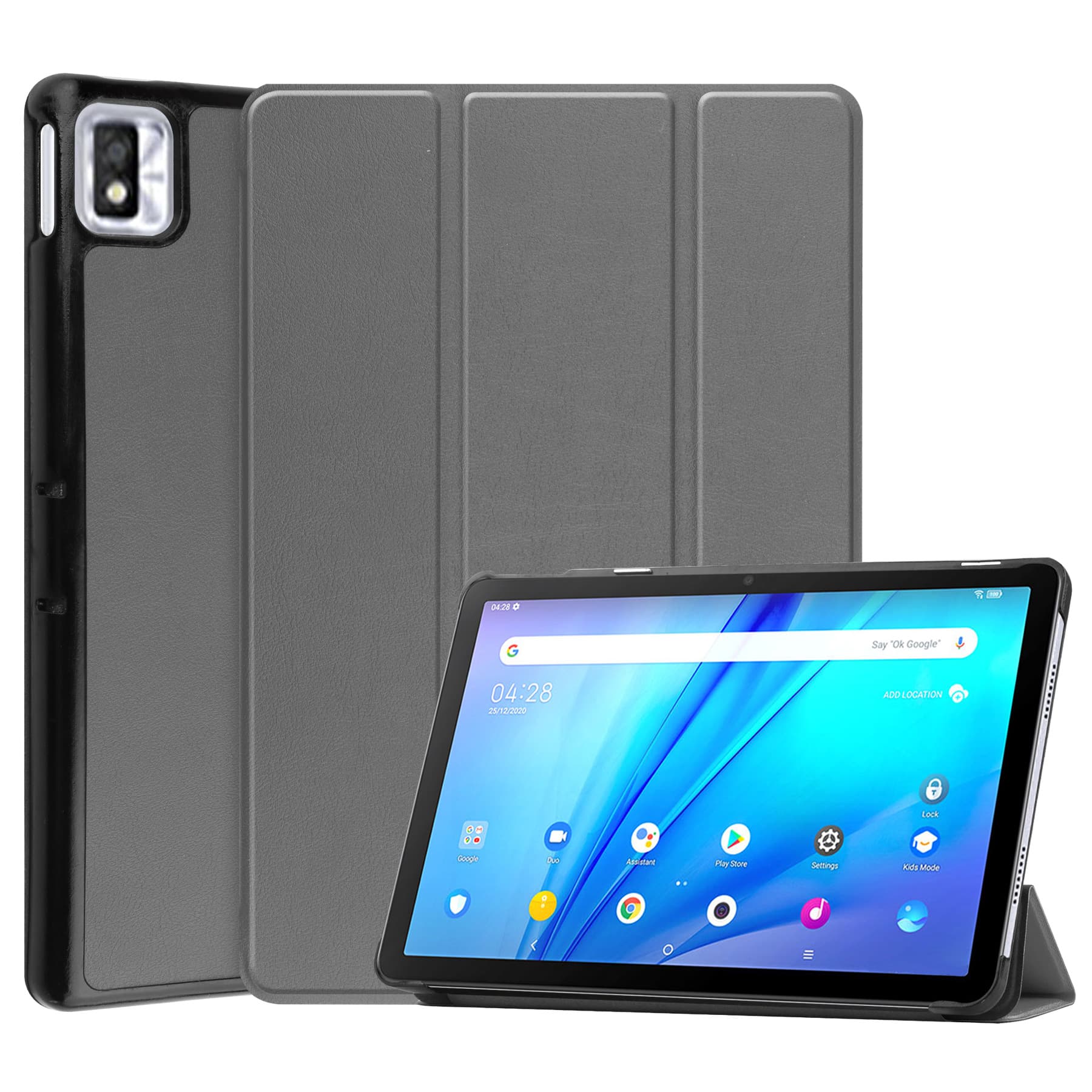 Suitable for TCL TAB 10s 9080G Tablet Protective Case 2022 Tri-fold Stand with Sleeping Protective Case