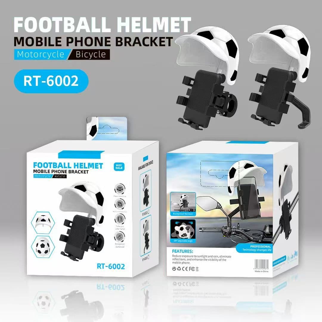 Small Helmet Cycling Navigation Phone Holder Motorcycle Electric Bicycle Waterproof Anti-vibration Sunshade Fixed Phone Mount