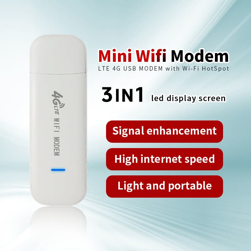 Cross-Border Portable WiFi Europe Southeast Asia Africa Band Custom USB Plug-In Type Portable WiFi