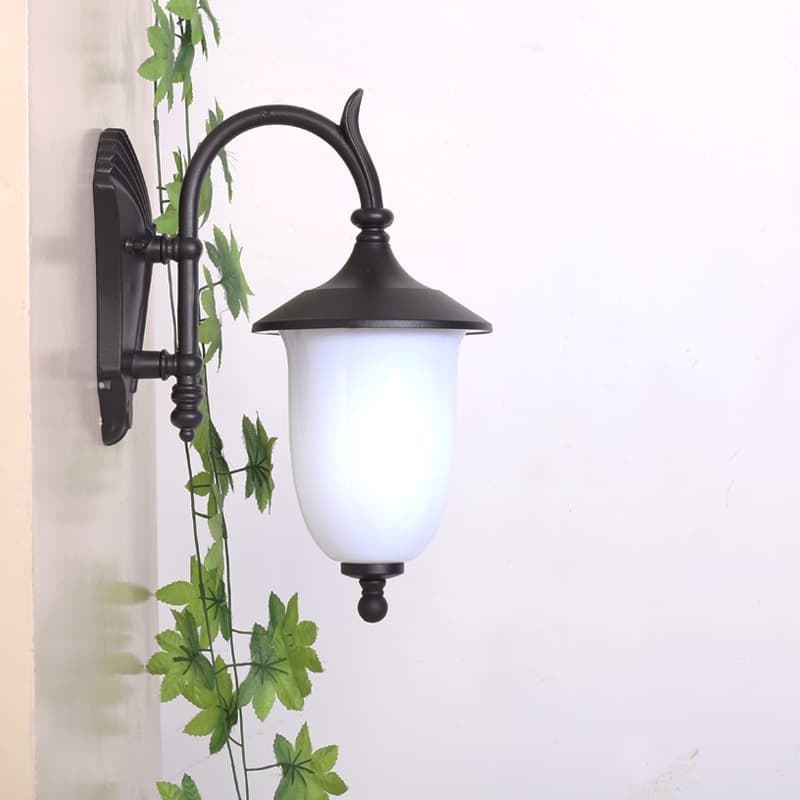 Zhongshan European-style waterproof wall lamp outdoor aluminum wall light garden vintage courtyard light outdoor lighting fixture wholesale