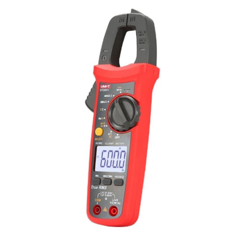Unilide UT201+/UT202+/UT202A+/UT203+/UT204+ digital clamp meter ammeter