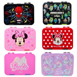 Australian Smiggle Lunch Box for Kids, Large Capacity Student Meal Box, Fruit Box, Card Lunch Box