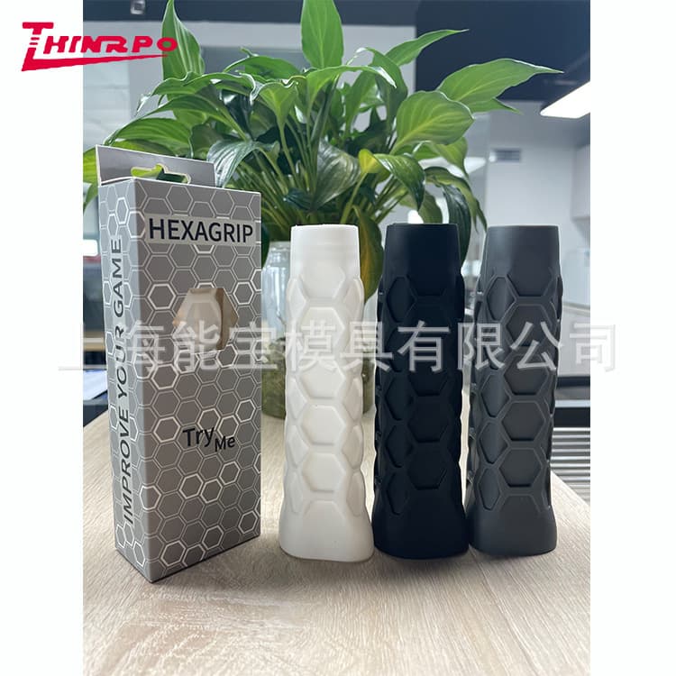 Shanghai Elastic Soft Silicone Cover Silicone Paddle Case Pickleball Paddle Handle Cover with Box Padel Grip