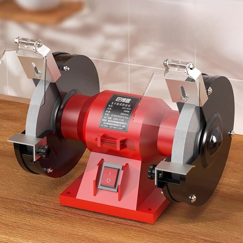 Benchtop grinder, small electric grinding wheel, knife sharpener, special grinder, household and industrial grade protective cover