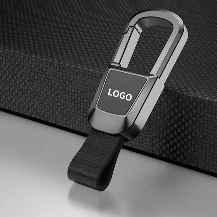 Suitable for Volkswagen Toyota BMW Audi Honda Geely Buick car keychain pendant laser LOGO wholesale