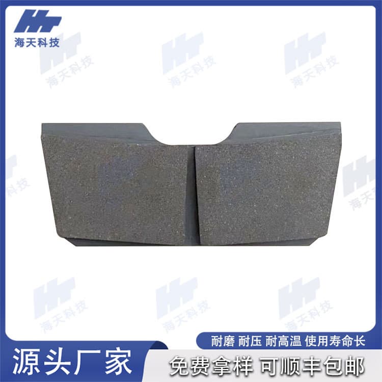 Asbestos-Free Semi-Metallic Brake Pads for Wind Turbine Yaw Brakes, Dongqi Fan Friction Plates