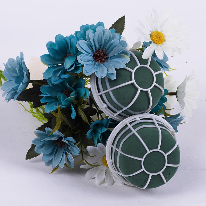 Bridal Bouquet Holder Foam Floral Handle Artificial Flower Bouquet Mud Stand Dried Flower Foam Holder