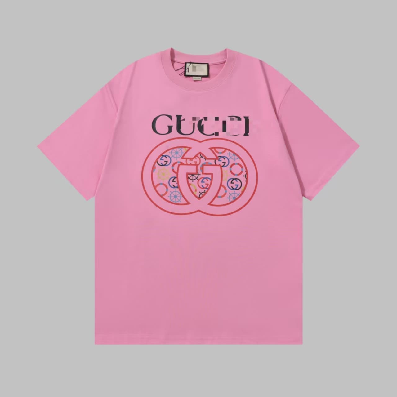 2026SS G Logo Summer New Trend Letter Graffiti Print Loose Cotton Short Sleeve T-Shirt for Men and Women Crew Neck