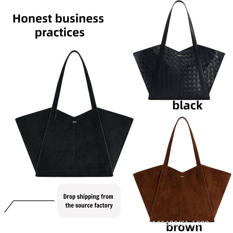 Cross-border New JWPEI Underarm Bag Large Capacity Tote Bag Niche Women's Bag Premium Sense Single Shoulder Bag Handbag Women