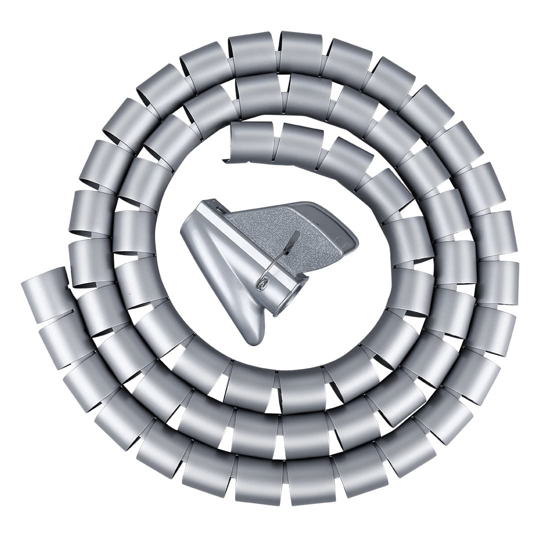 New Computer Cable Sleeve 1m Wire Protector Anti-Bite Cable Organizer Fixed Cable Management Tube Factory Wholesale