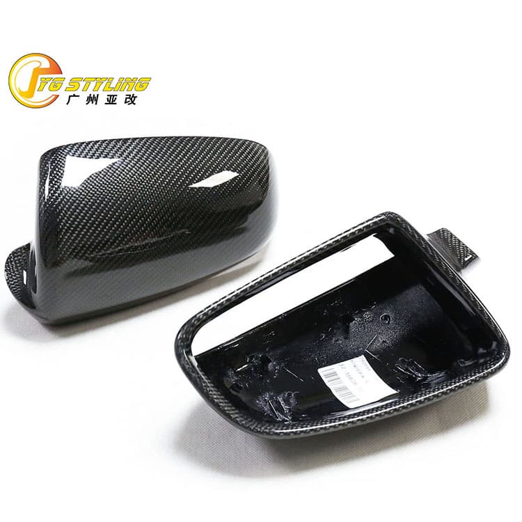 Cross-border e-commerce best-selling carbon fiber rearview mirror housing and reversing cover for Audi A3/A4/ A6L/S6 B7