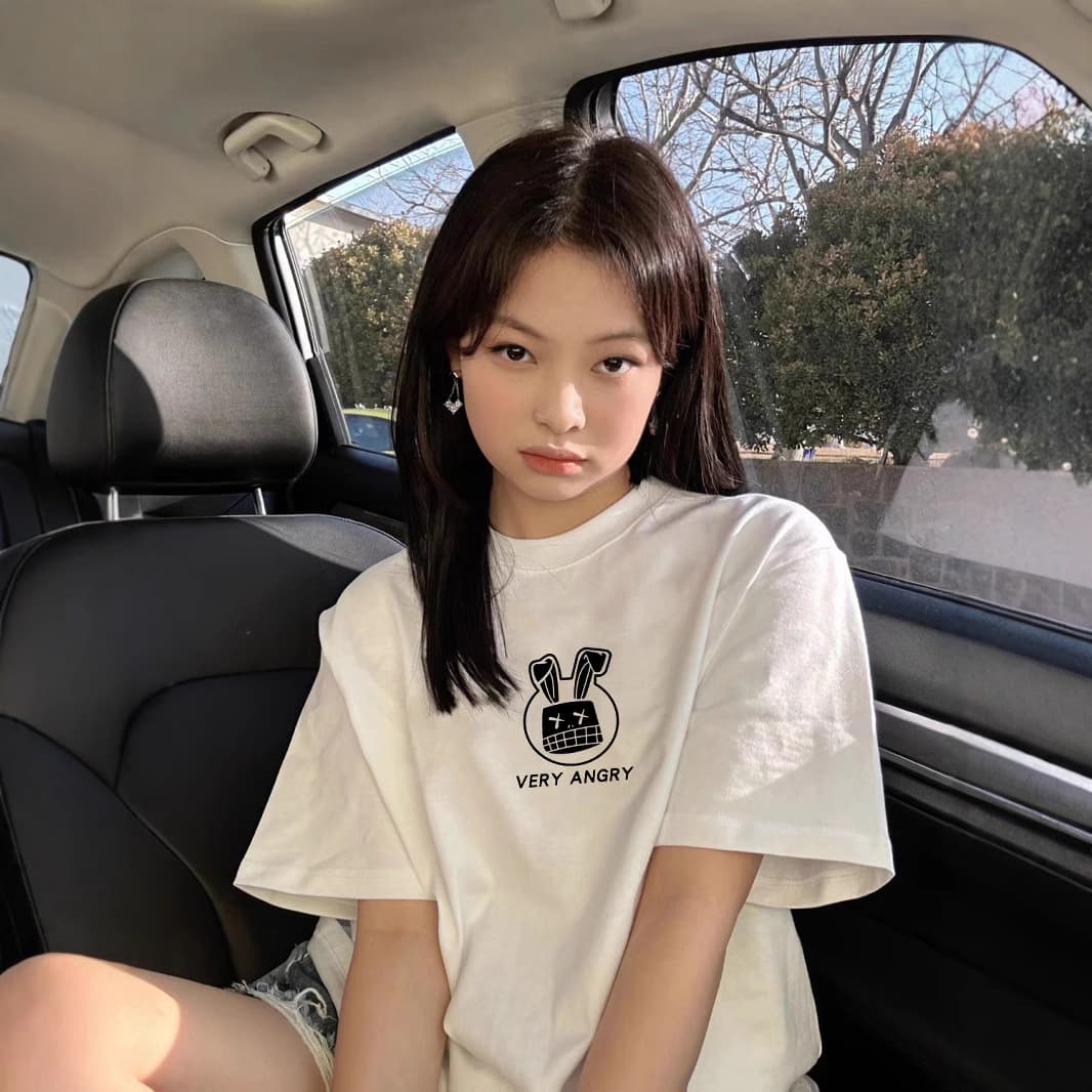 Ins style Korean style right shoulder pure cotton short-sleeved T-shirt lazy style oversize plus size women's trendy brand niche top summer