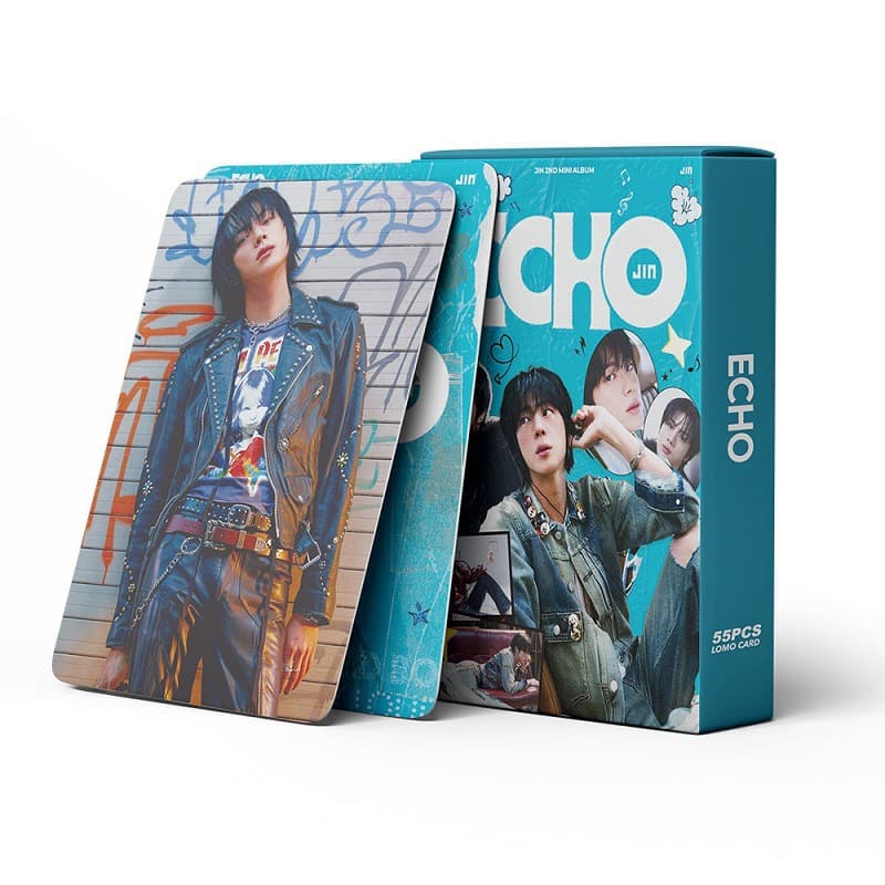 JIN photo card BTS Kim Seok Jin mini album Echo support KPOP Jin Hallyu photo card 55