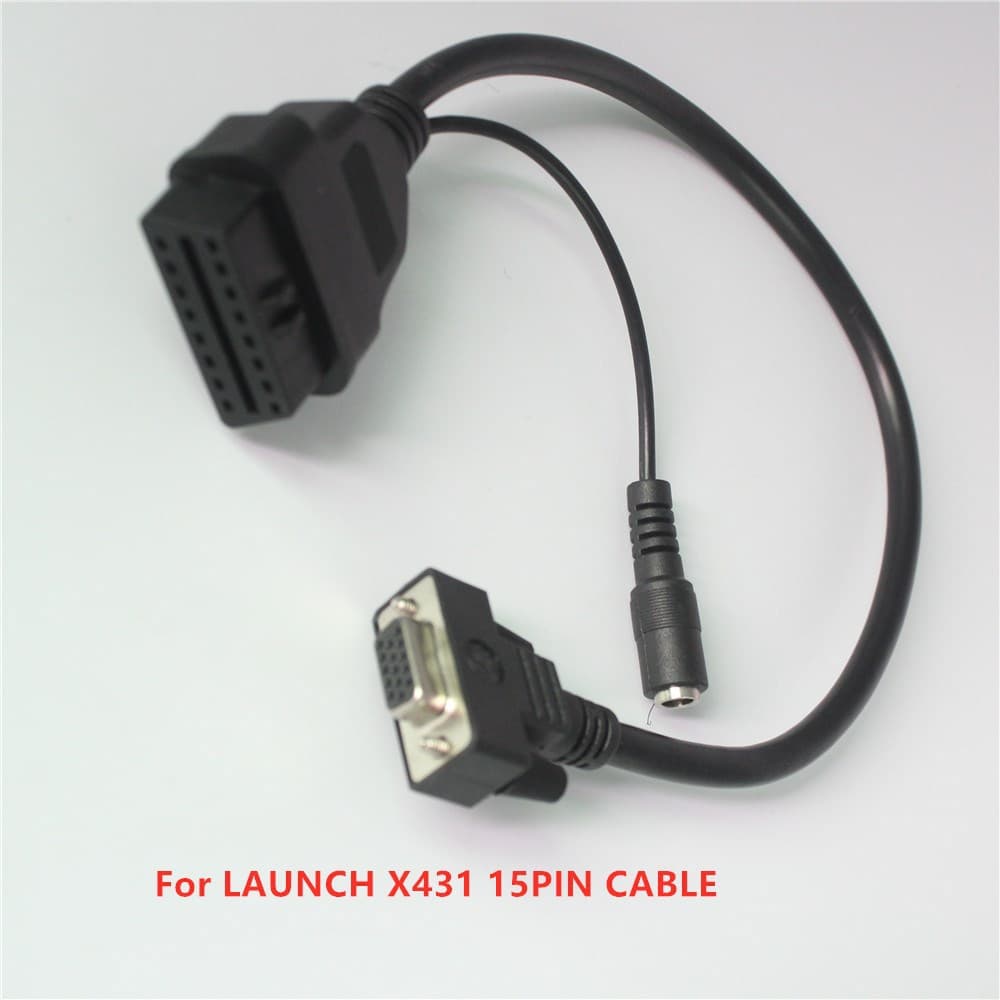 In Stock Launch X431 15PIN Launch Diagnostic Tester Main Cable Launch Diagnostic Tool Connection Cable