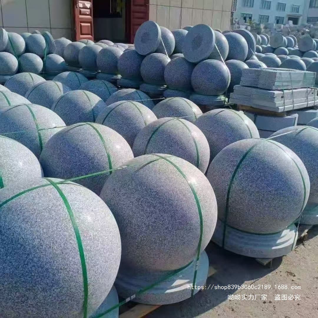 Stone balls to block cars, stone balls to block roads, marble blocks to block cars, stone balls to square, campus stone piers, stone balls to granite parks