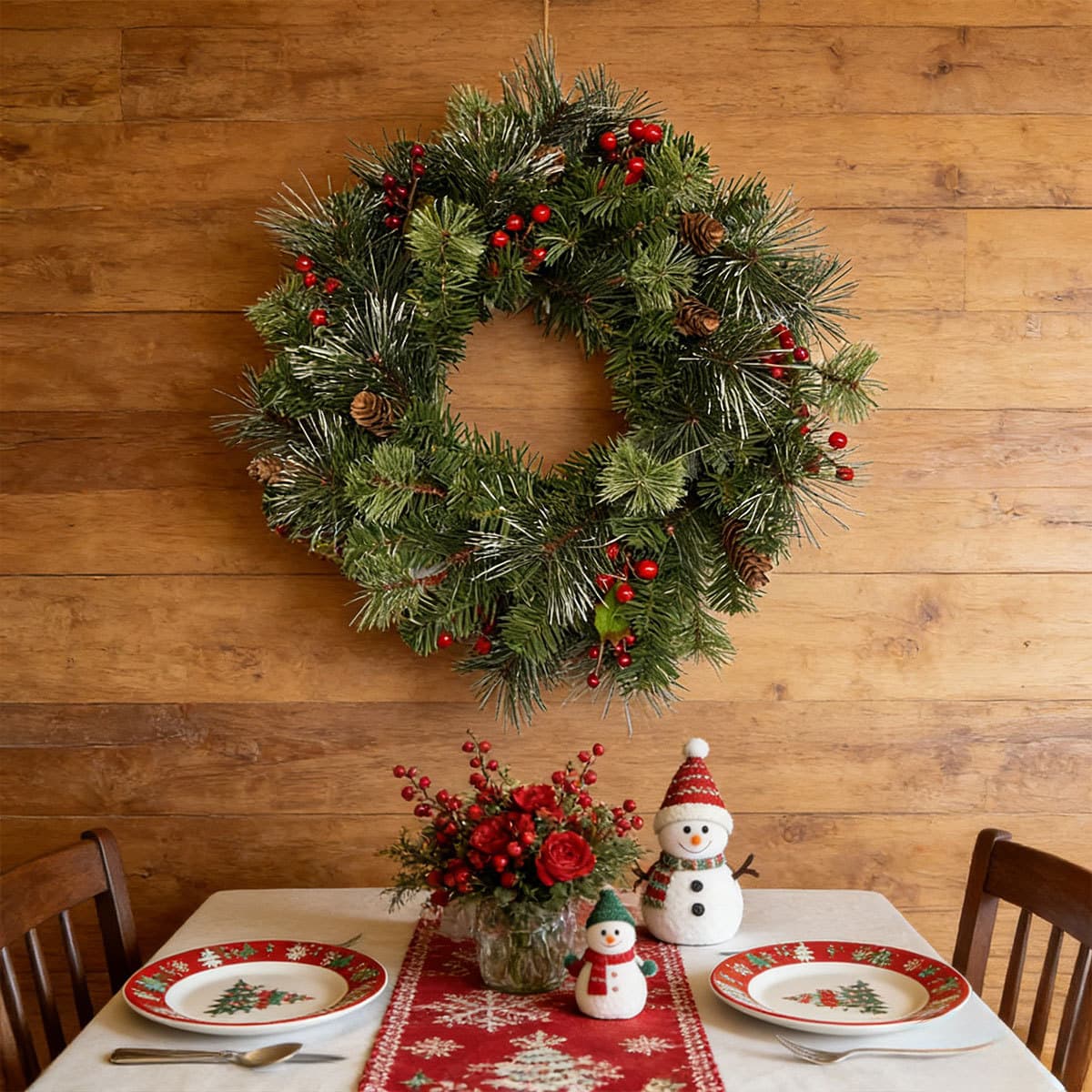 Folding Amazon garland cross-border Christmas garland Christmas decoration products Christmas ornaments scene arrangement rattan