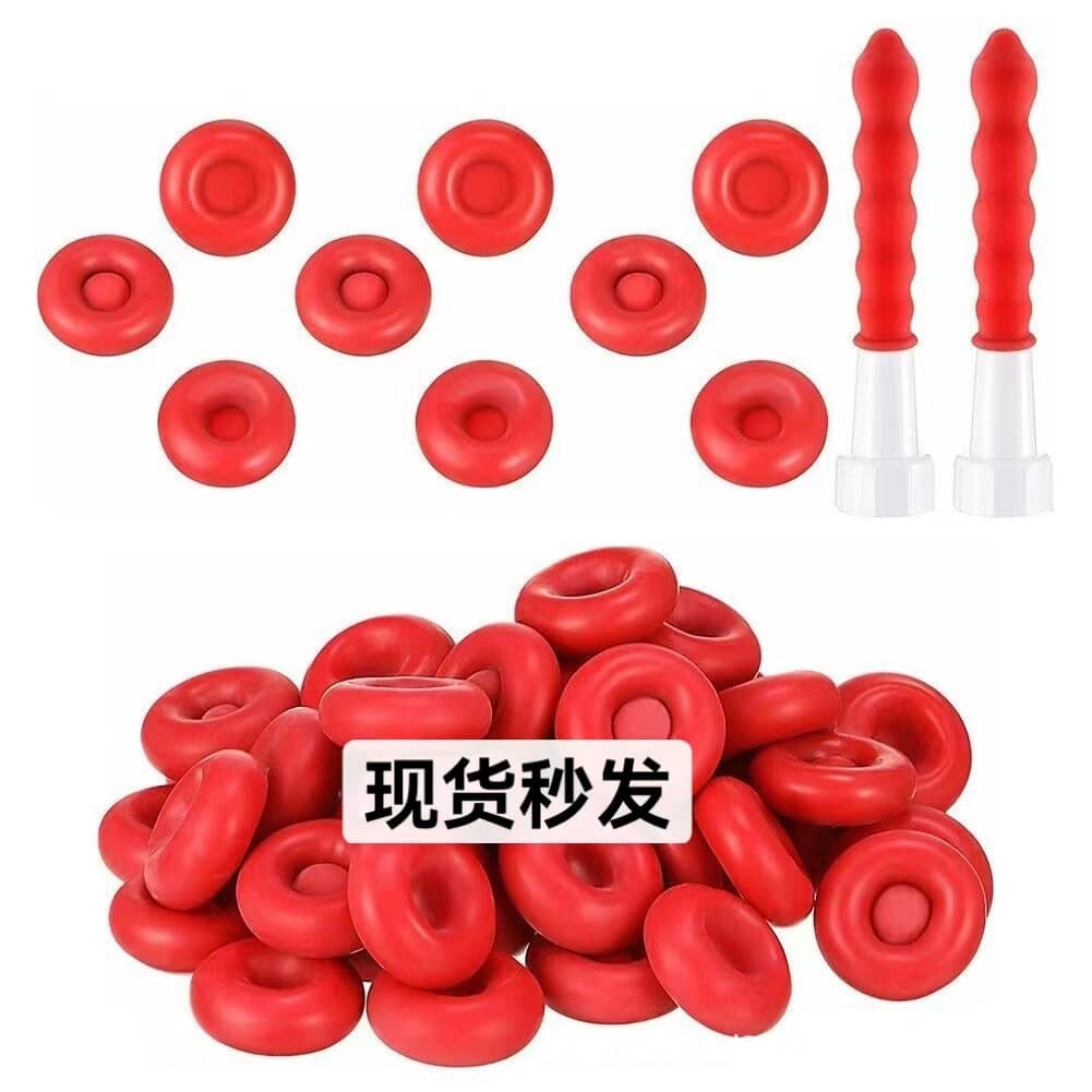Glass glue tip protective sleeve glue nozzle sealing cap glue nozzle latex sealing sleeve caulk cap