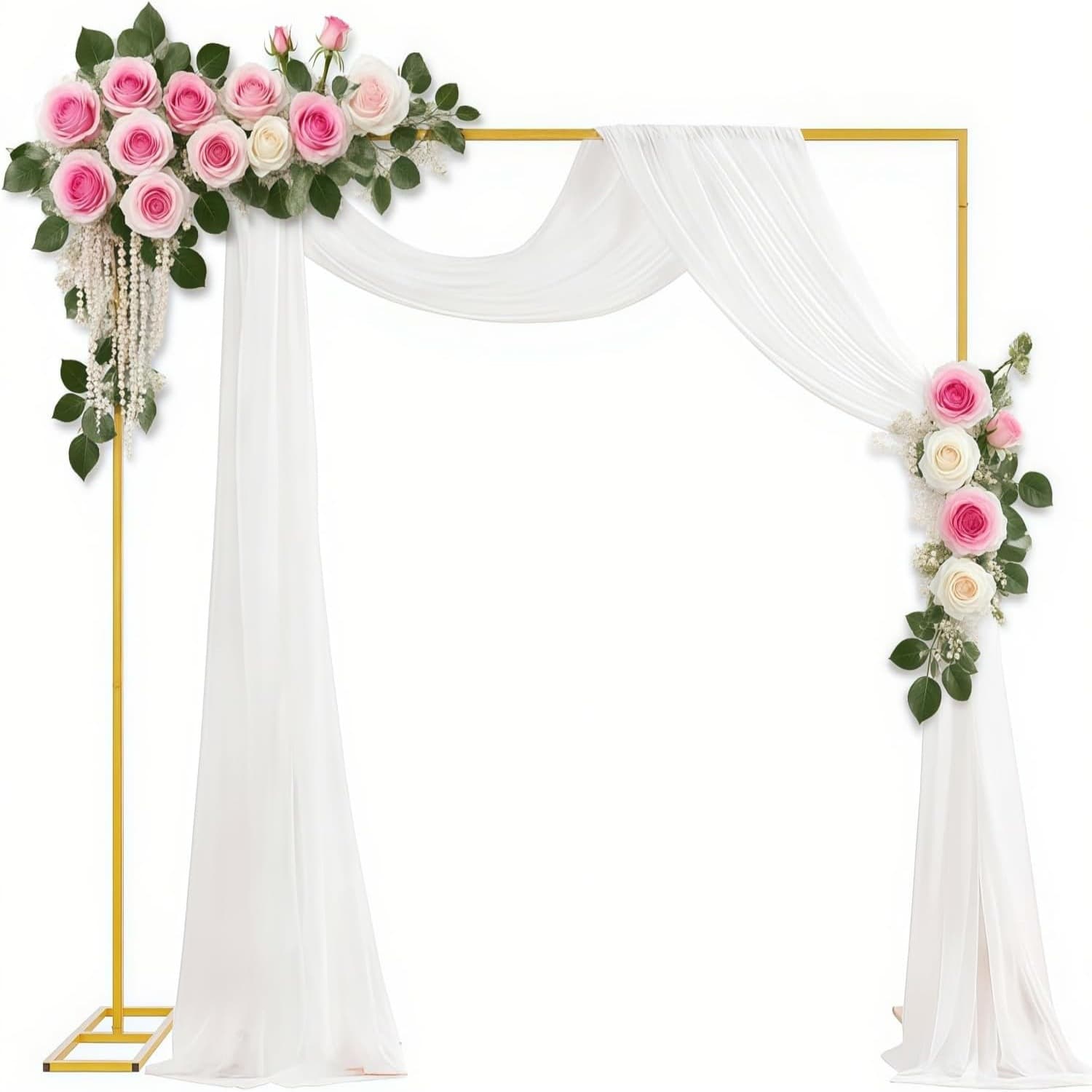 Arch Background Frame Metal Background Stand for Birthday Party Garland Decor Wedding Decoration Props