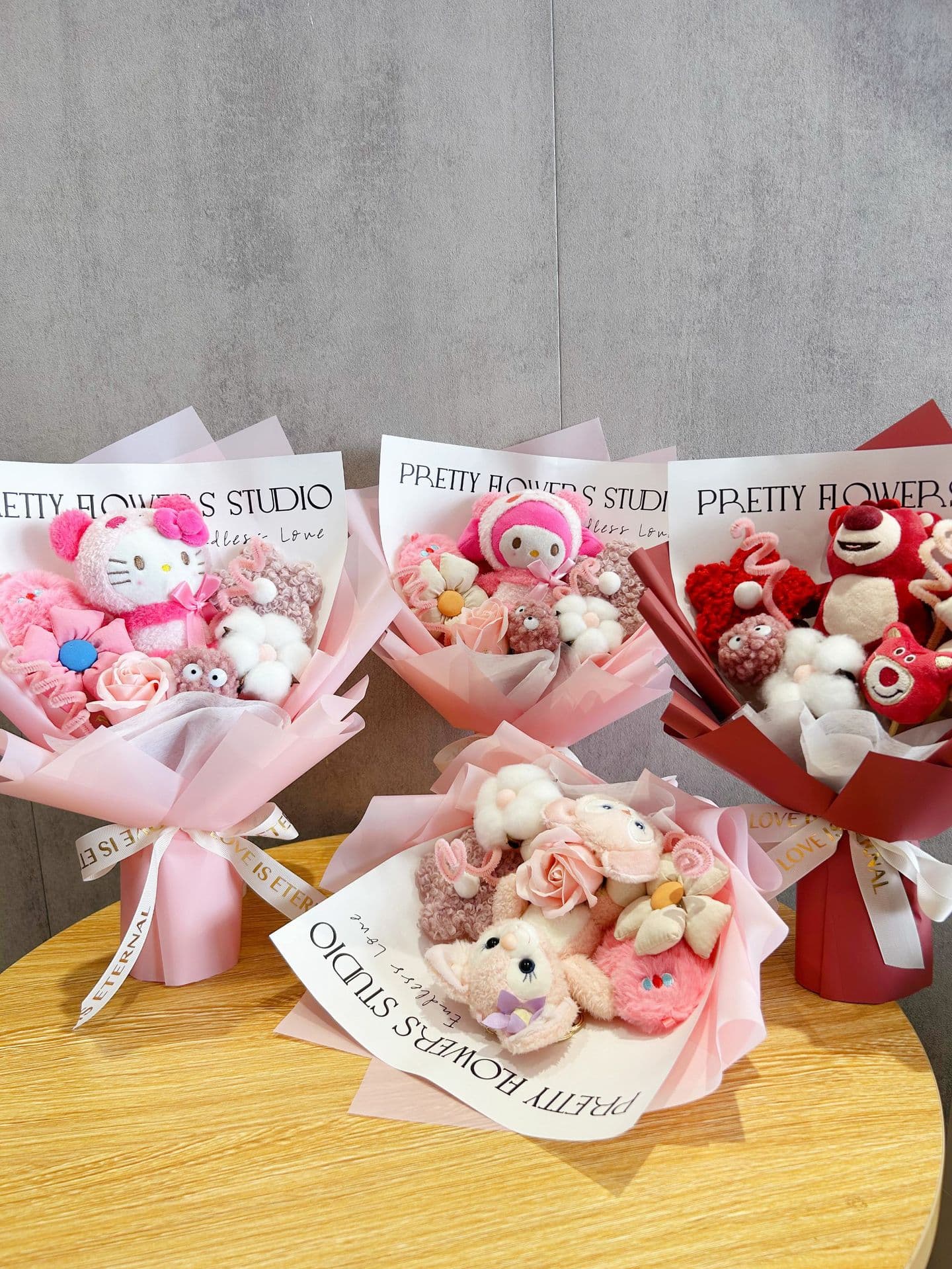Cinnamon Dog Sanrio Cartoon Plush Toy Bouquet - Birthday Gift for Girlfriend, Wife, or Best Friend (520 Valentine's Day)