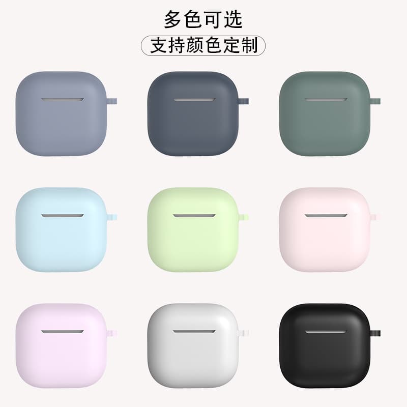 Silicone Protective Case for AirPods 4th Generation New 2024 Apple 4th Gen Earbuds Case Drop Protection Cover In Stock