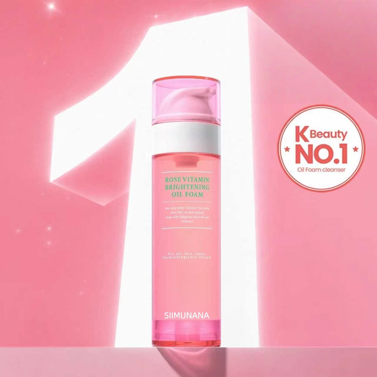 Cross-border hot product TEMU hot product bright moisturizing cleanser hydrating oil control deep cleansing pores moisturizing Cleanser